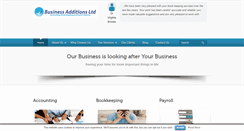 Desktop Screenshot of businessadditions.co.uk